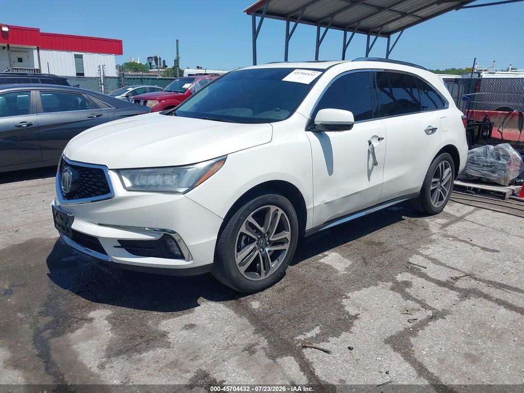 5FRYD4H97HB037995 2017 ACURA MDX photo no. 2