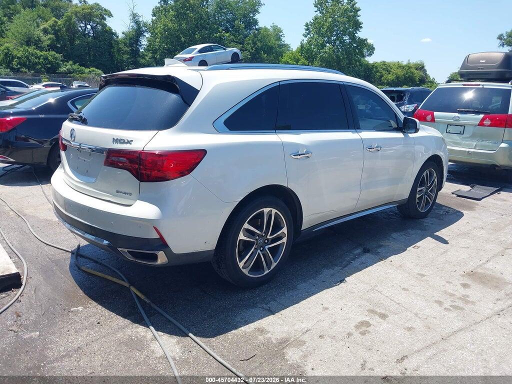 5FRYD4H97HB037995 2017 ACURA MDX photo no. 4