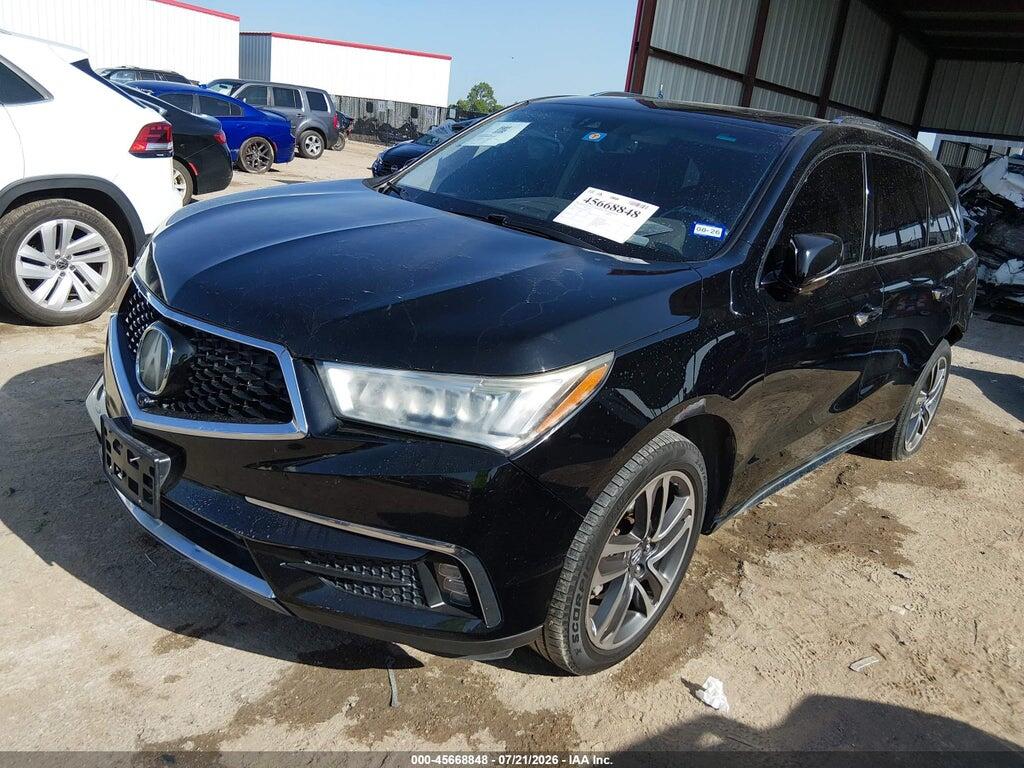 5FRYD3H94HB011140 2017 ACURA MDX photo no. 2