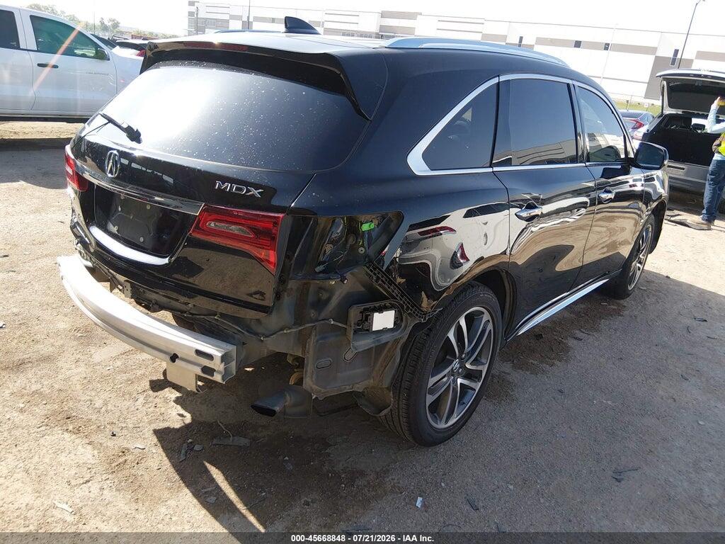 5FRYD3H94HB011140 2017 ACURA MDX photo no. 4