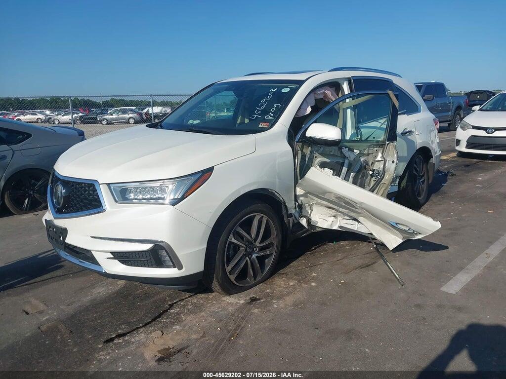 5FRYD3H88HB014419 2017 ACURA MDX photo no. 2
