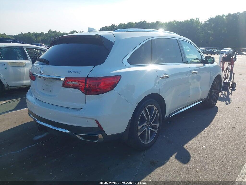 5FRYD3H88HB014419 2017 ACURA MDX photo no. 4