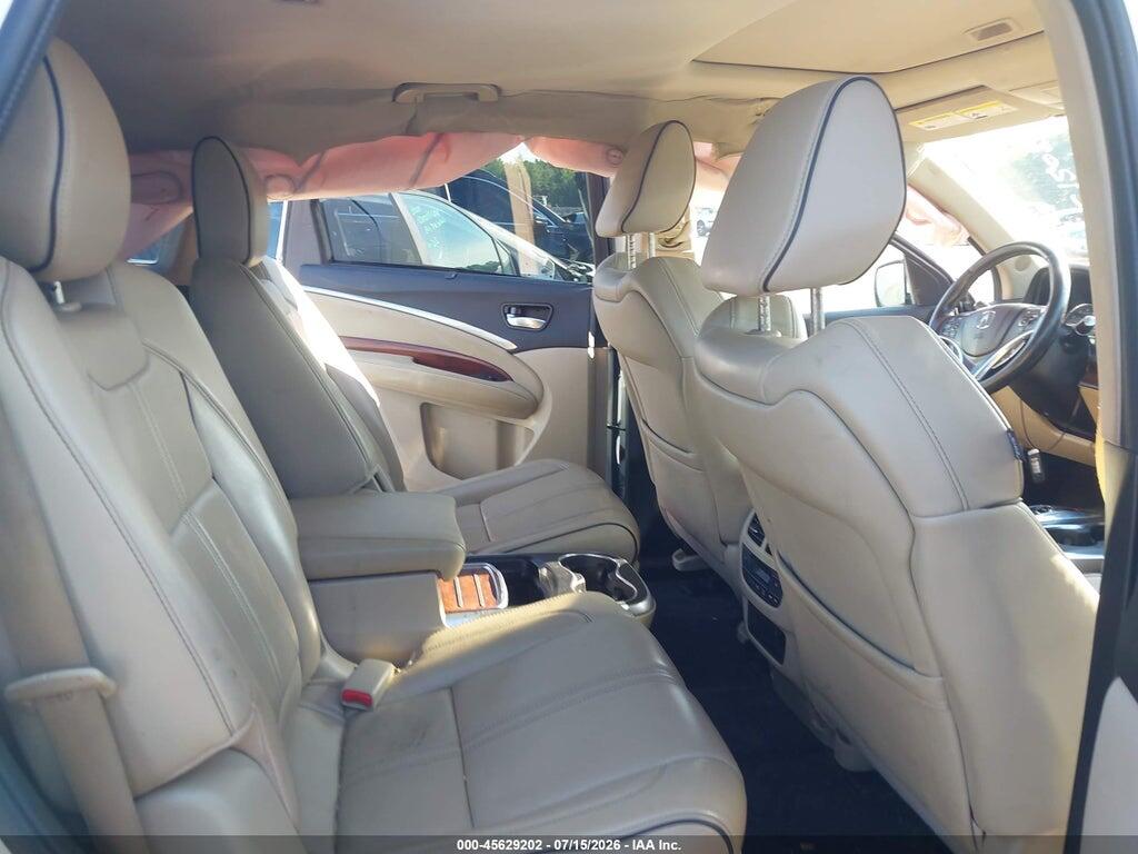 5FRYD3H88HB014419 2017 ACURA MDX photo no. 8