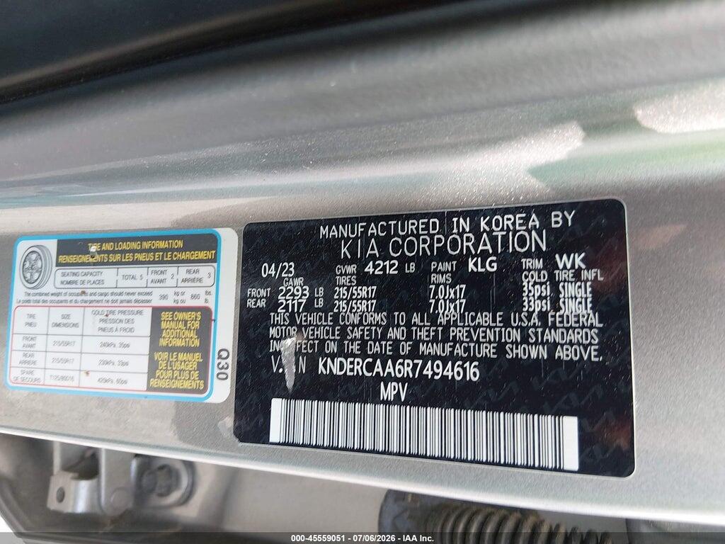 KNDERCAA6R7494616 2024 KIA SELTOS photo no. 9