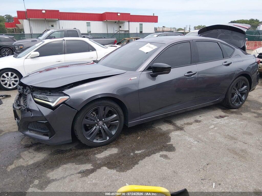 19UUB5F56MA013784 2021 ACURA TLX photo no. 2