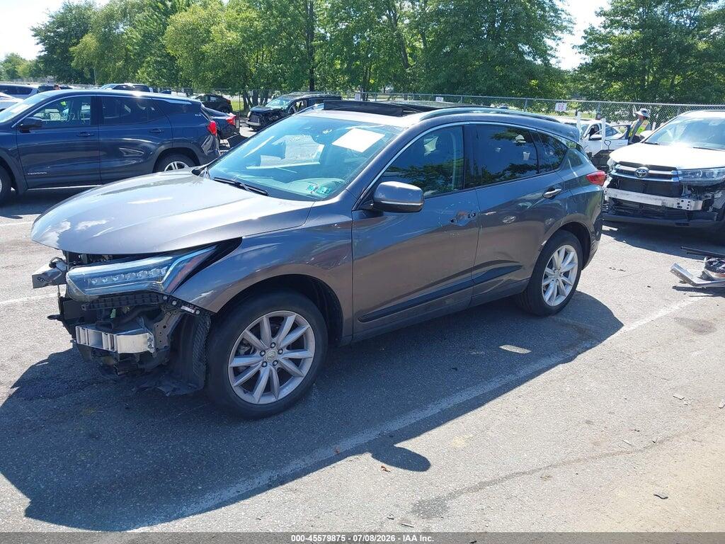 5J8TC2H3XML034628 2021 ACURA RDX photo no. 2