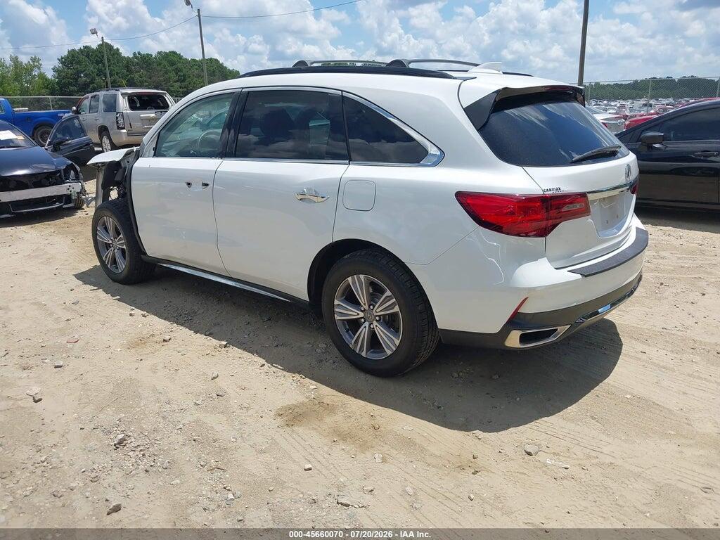 5J8YD3H33LL016348 2020 ACURA MDX photo no. 3