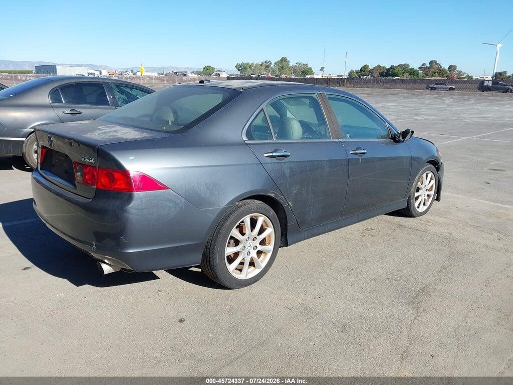 JH4CL96807C013232 2007 ACURA TSX photo no. 4