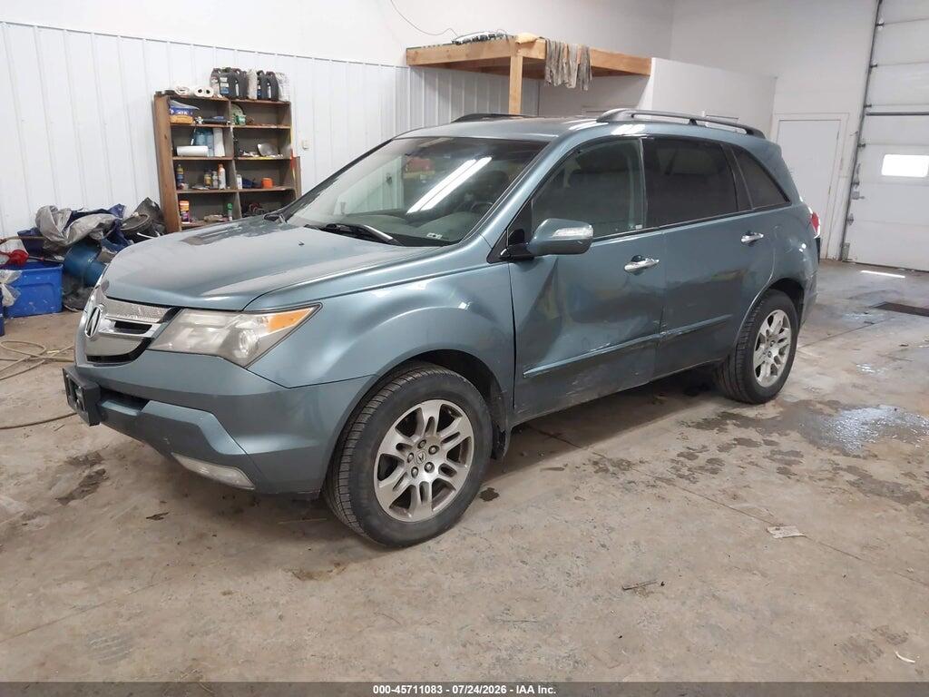2HNYD28207H513032 2007 ACURA MDX photo no. 2