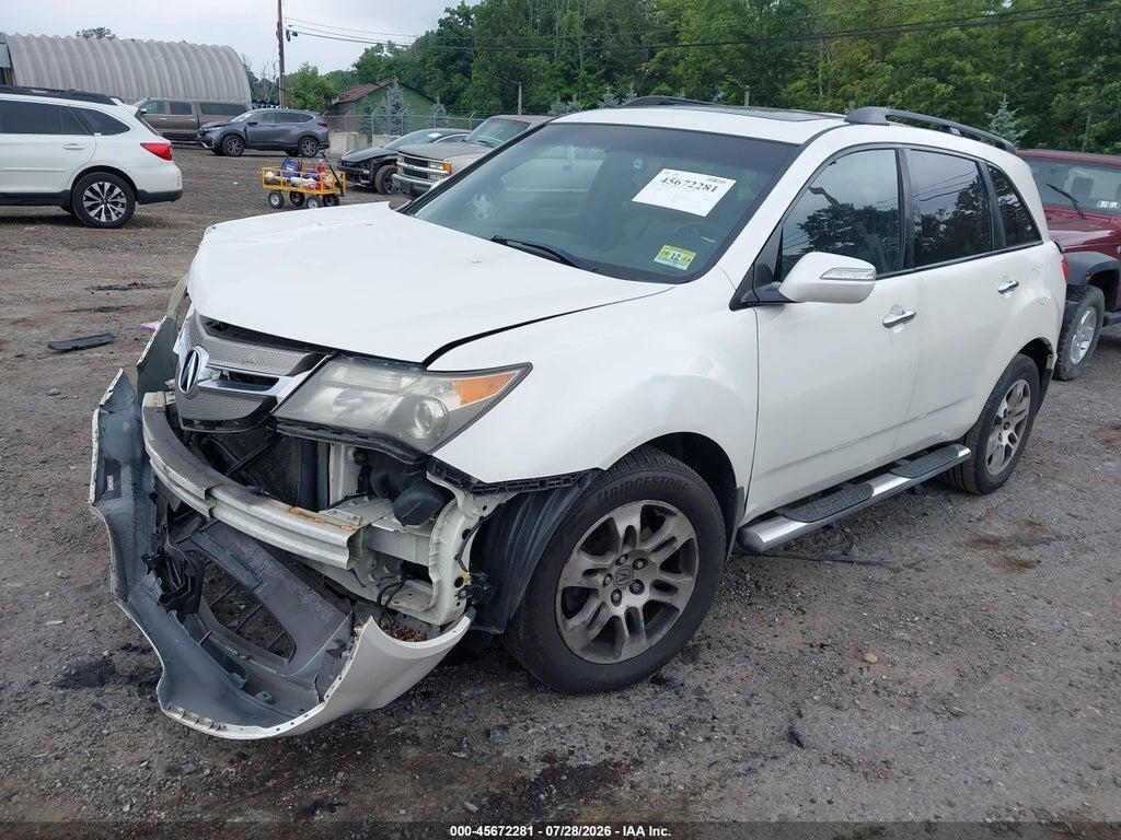 2HNYD28237H545473 2007 ACURA MDX photo no. 2