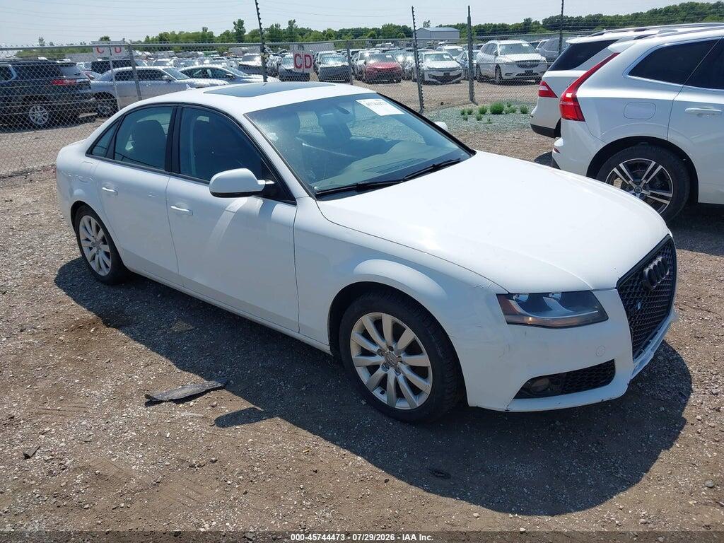 WAUBFAFLXCA114100 2012 AUDI A4 photo no. 1