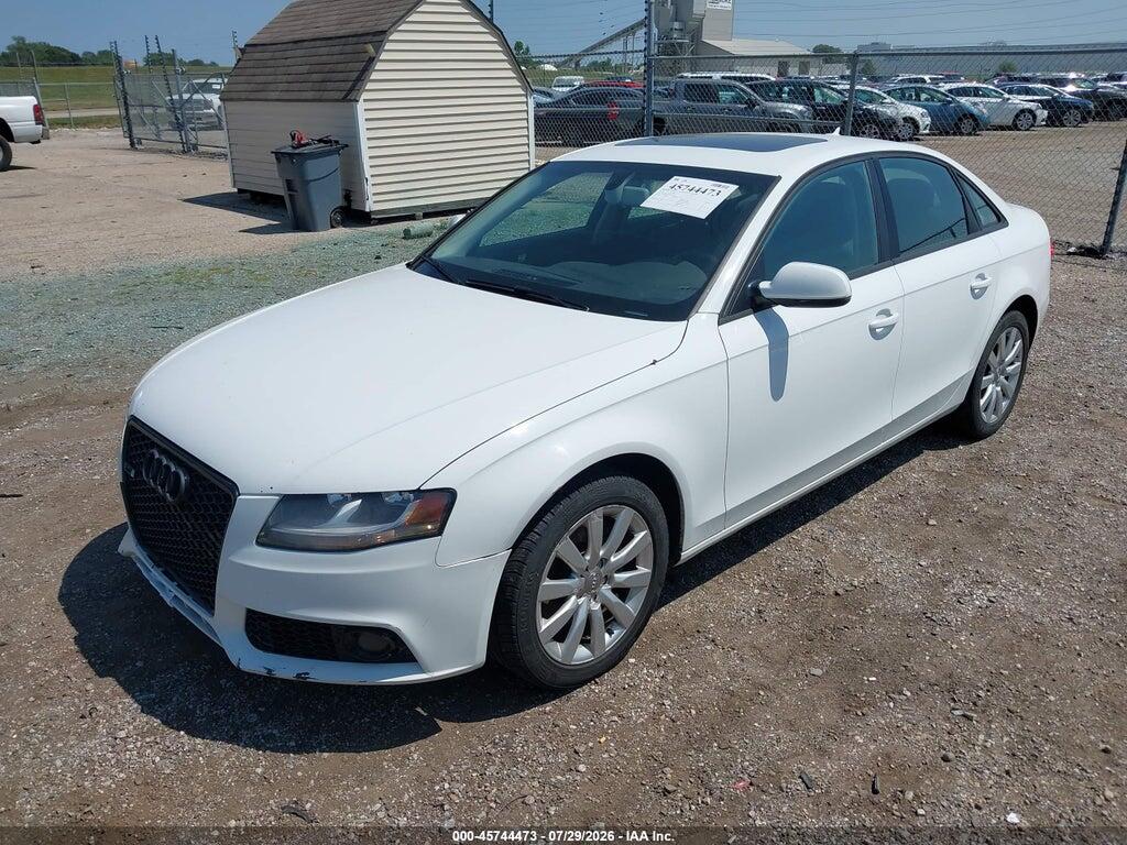 WAUBFAFLXCA114100 2012 AUDI A4 photo no. 2