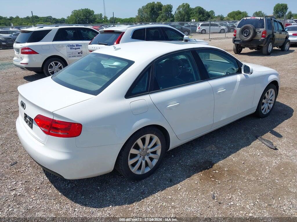 WAUBFAFLXCA114100 2012 AUDI A4 photo no. 4