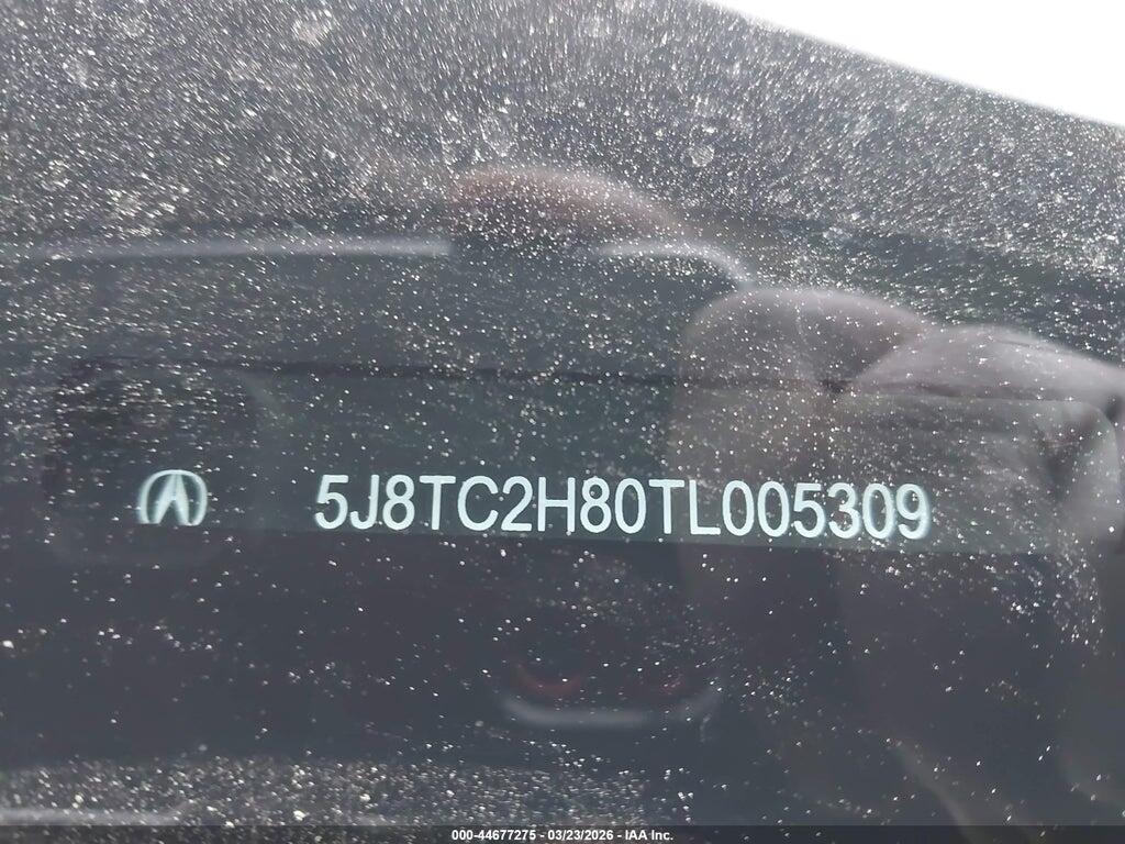 5J8TC2H80TL005309 2026 ACURA RDX photo no. 9