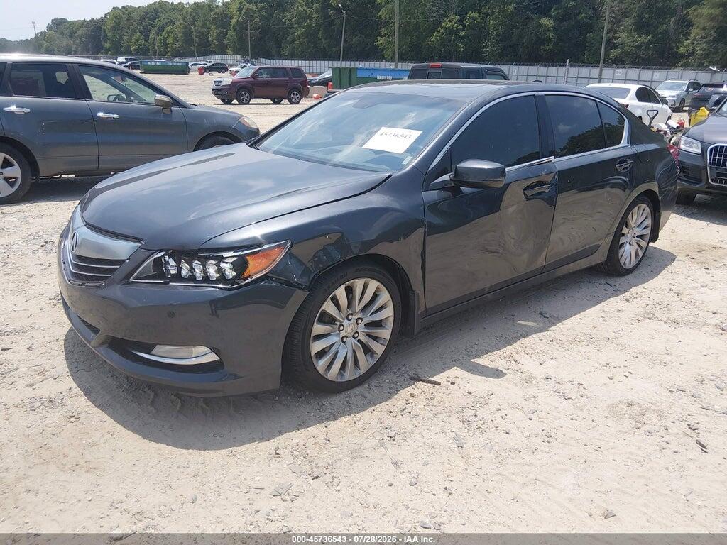 JH4KC1F97EC006006 2014 ACURA RLX photo no. 2