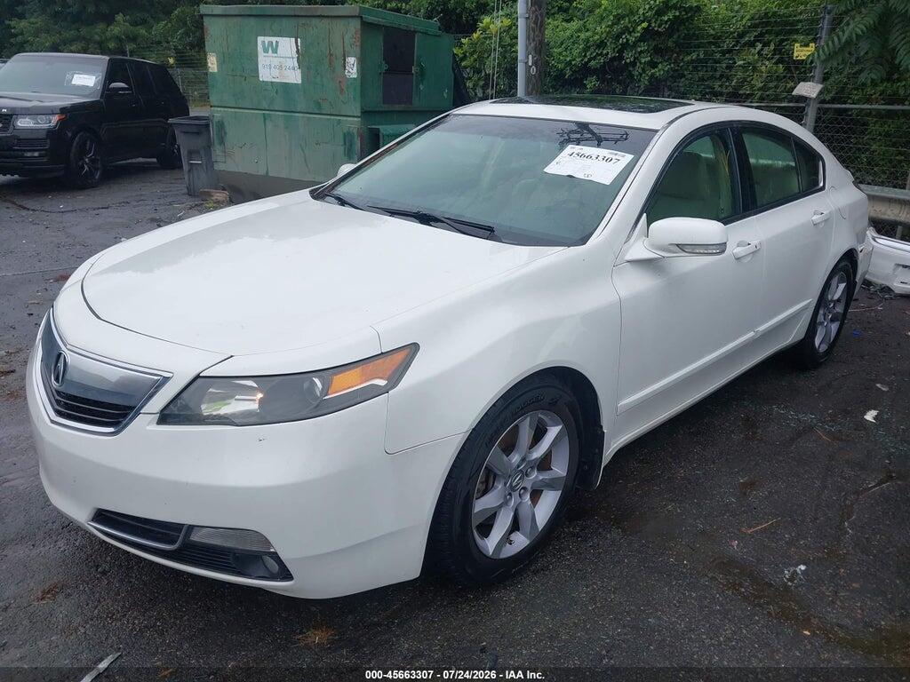 19UUA8F50EA006755 2014 ACURA TL photo no. 2