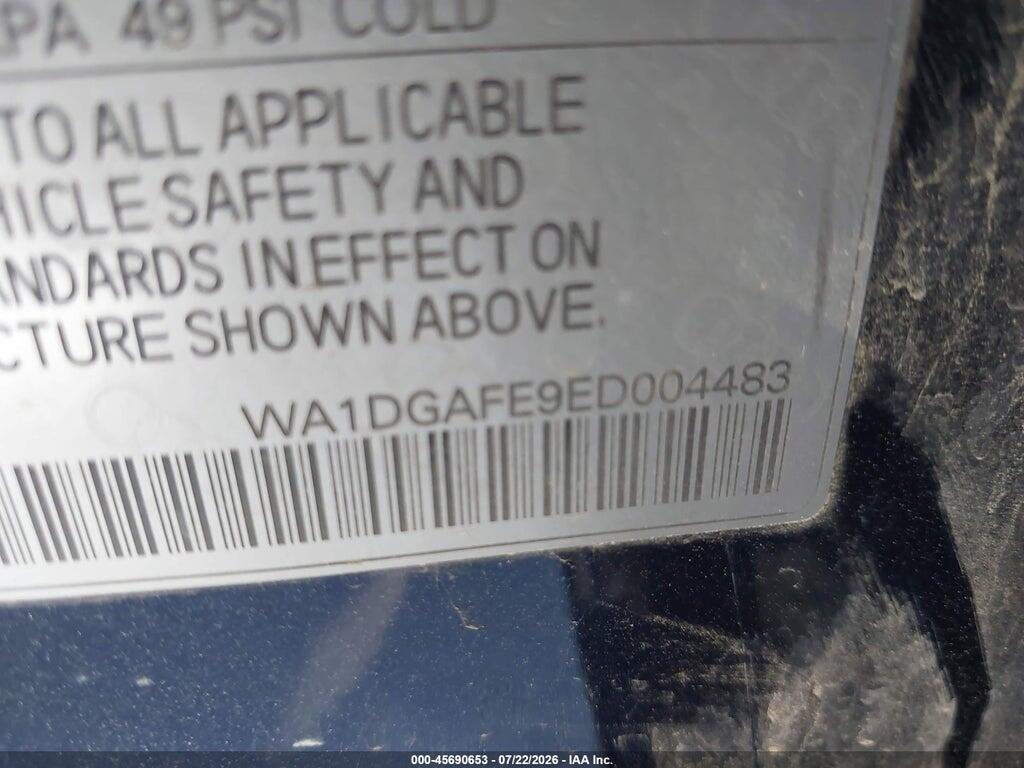 WA1DGAFE9ED004483 2014 AUDI Q7 photo no. 9
