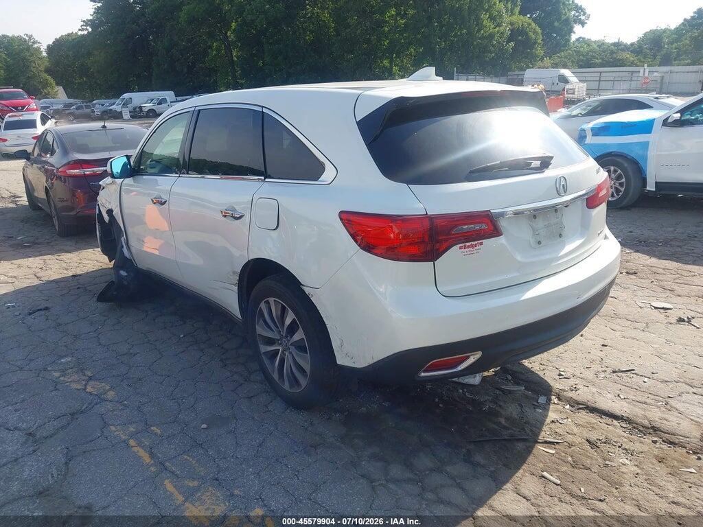 5FRYD4H47GB014560 2016 ACURA MDX photo no. 3