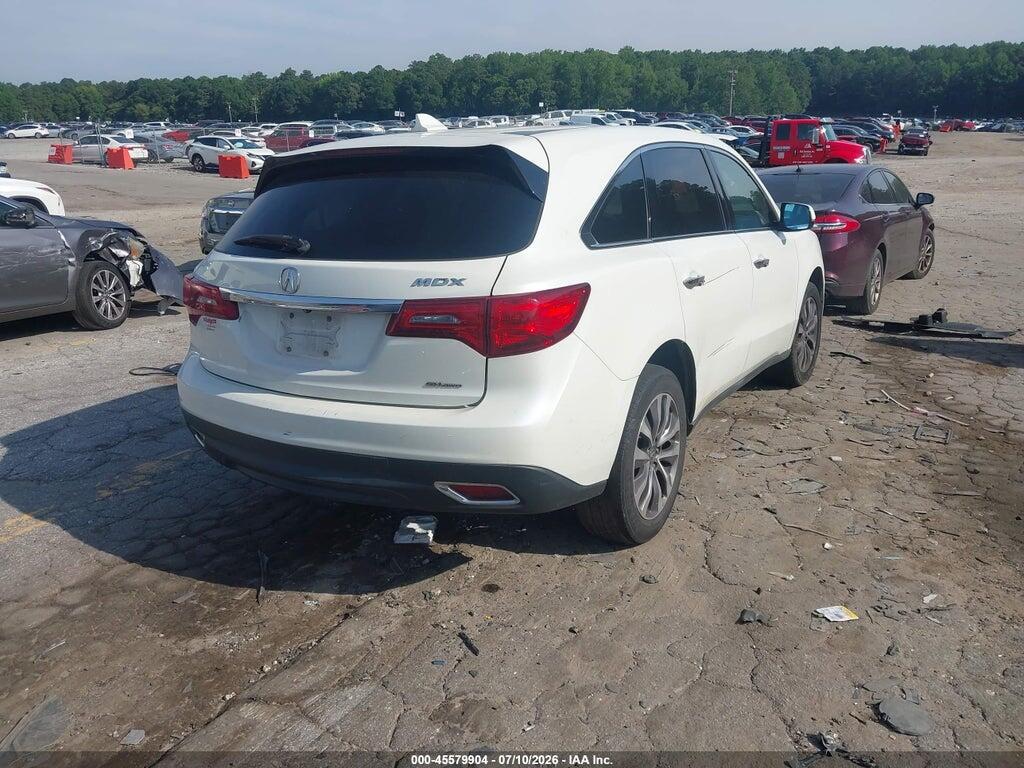 5FRYD4H47GB014560 2016 ACURA MDX photo no. 4