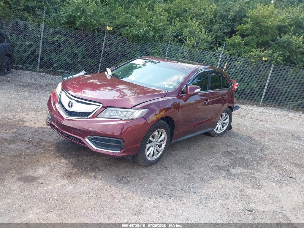 5J8TB4H37GL026487 2016 ACURA RDX photo no. 2