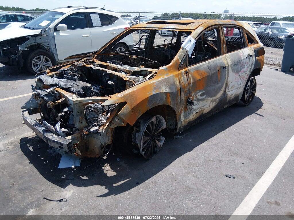5J8TB3H72GL016205 2016 ACURA RDX photo no. 2