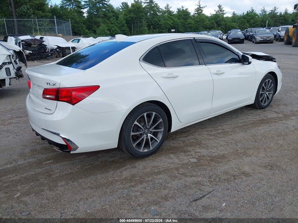19UUB3F3XJA004178 2018 ACURA TLX photo no. 4