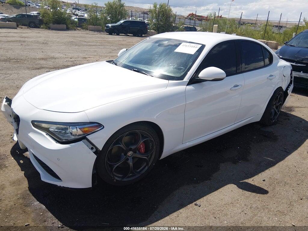 ZARFAECN4J7576197 2018 ALFA ROMEO GIULIA photo no. 2
