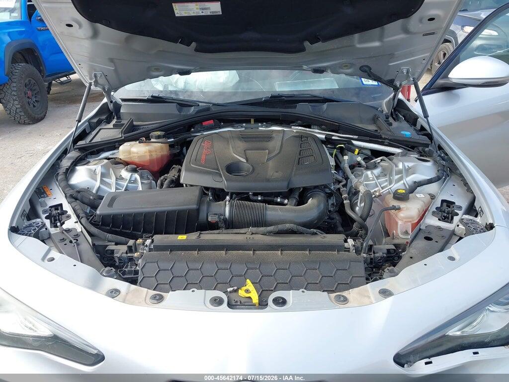 ZARFAECN3J7580788 2018 ALFA ROMEO GIULIA photo no. 10
