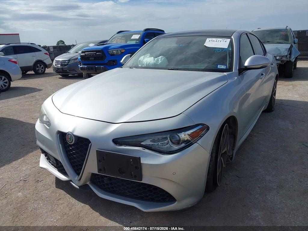 ZARFAECN3J7580788 2018 ALFA ROMEO GIULIA photo no. 2