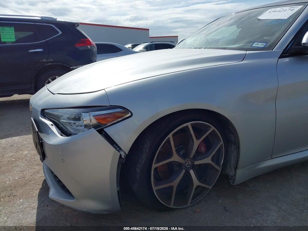 ZARFAECN3J7580788 2018 ALFA ROMEO GIULIA photo no. 6