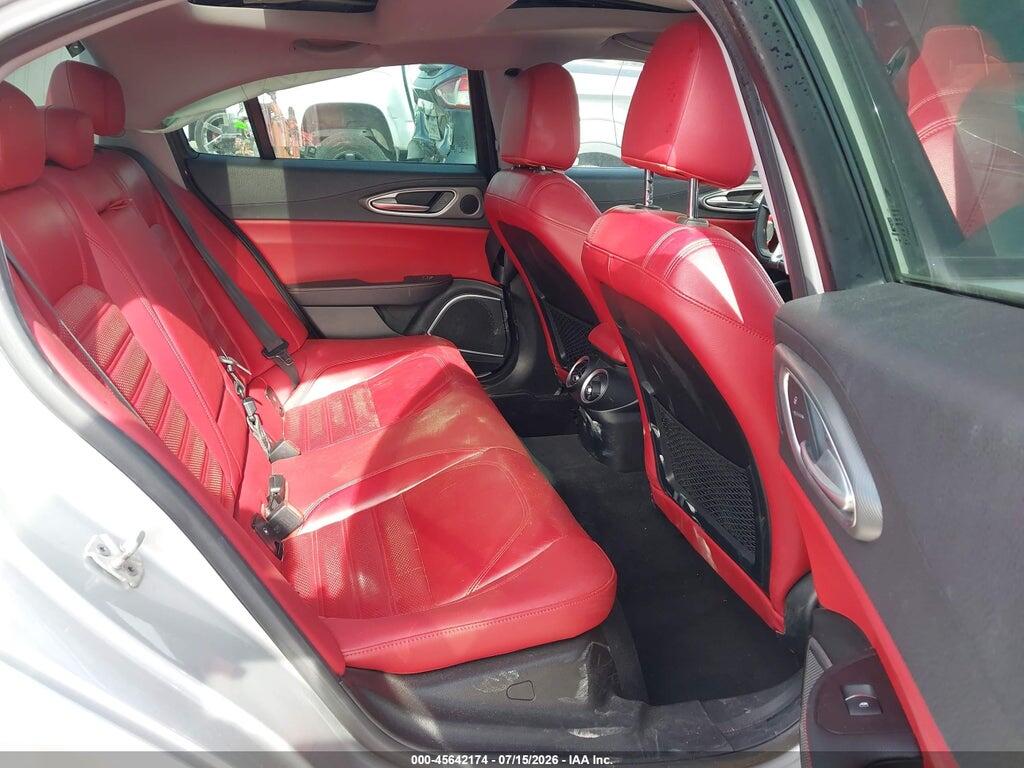 ZARFAECN3J7580788 2018 ALFA ROMEO GIULIA photo no. 8