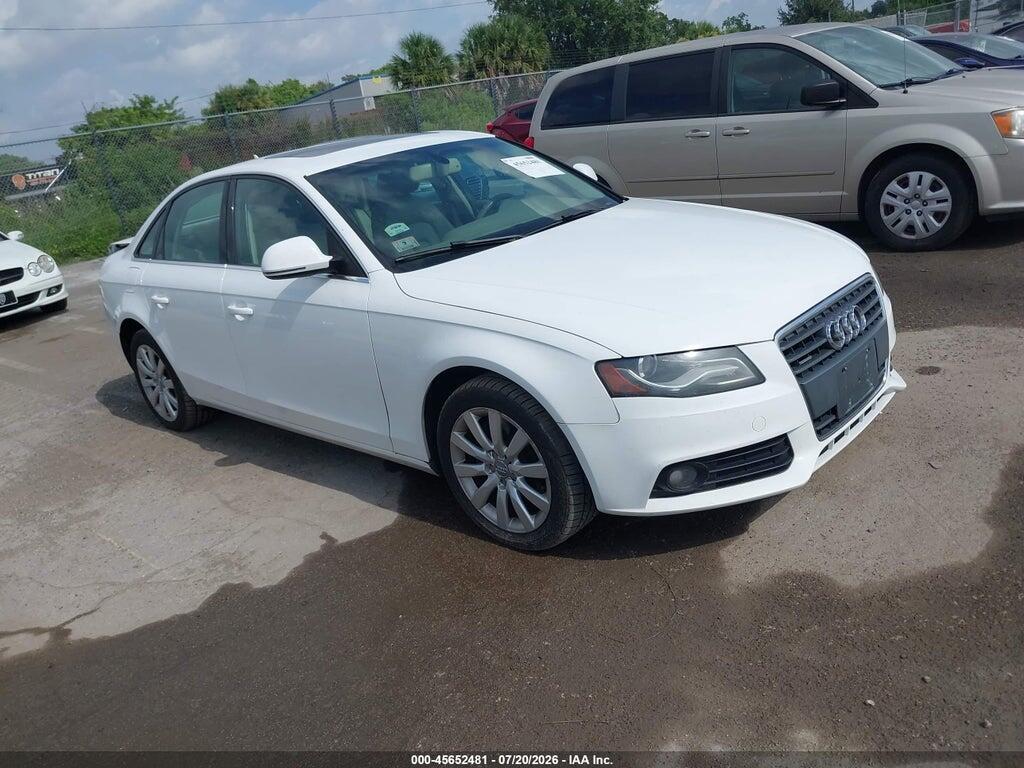 WAUSF78K49N044280 2009 AUDI A4 photo no. 1