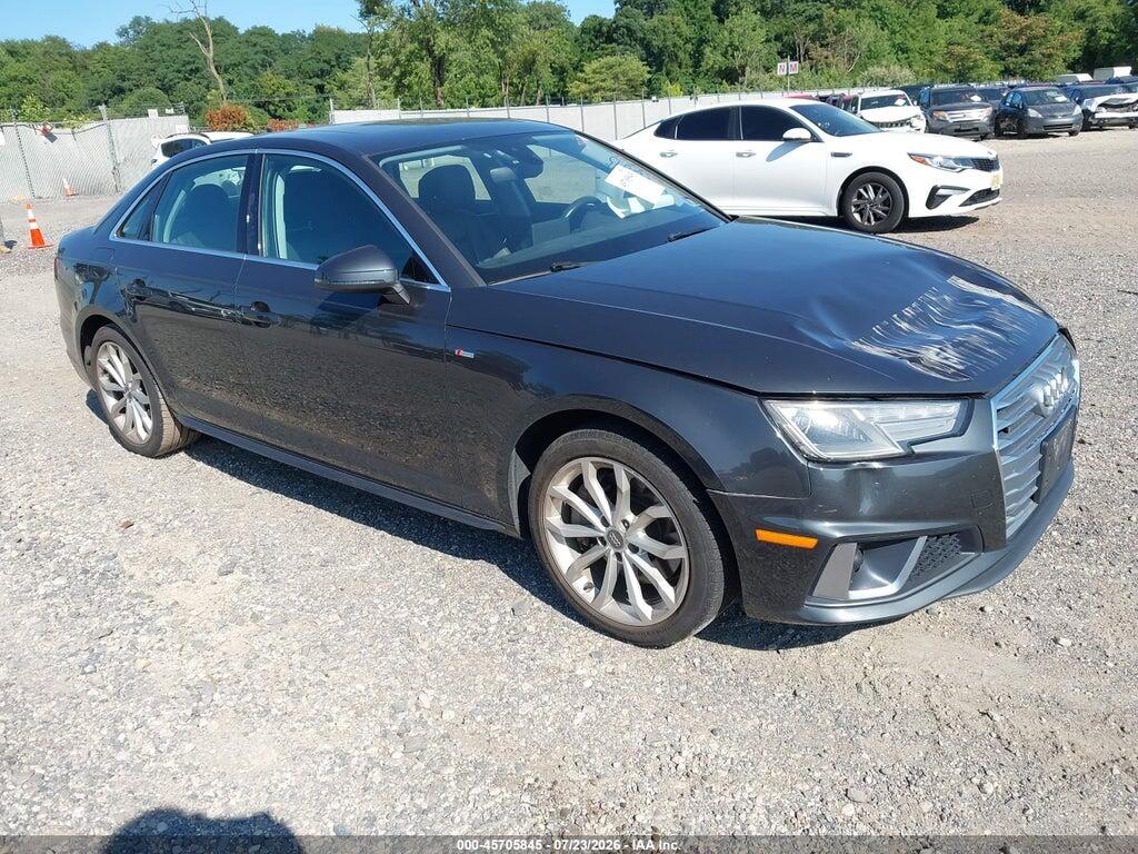 WAUDNAF4XKN013067 2019 AUDI A4 photo no. 1