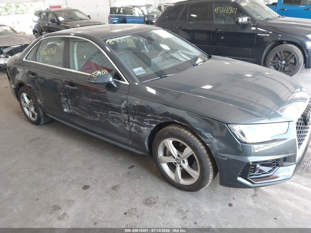 WAUDNAF42KA063288 2019 AUDI A4 photo no. 1