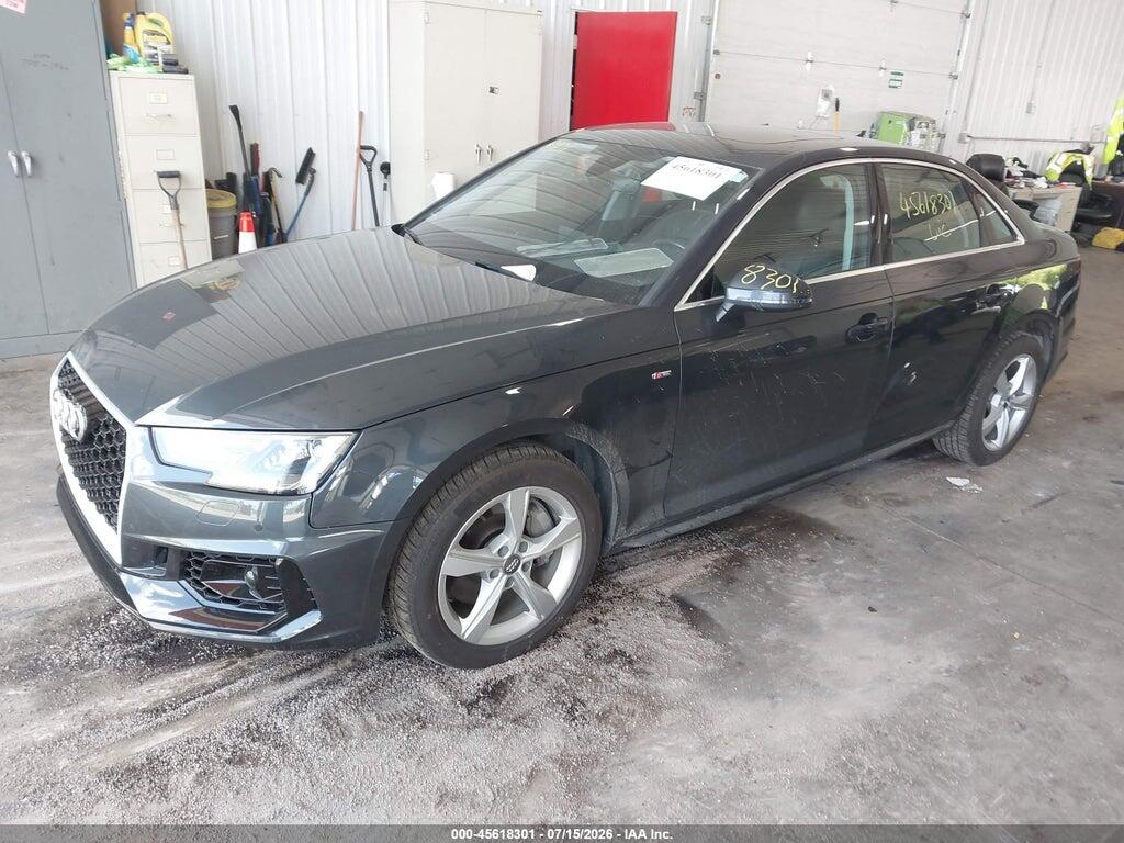 WAUDNAF42KA063288 2019 AUDI A4 photo no. 2