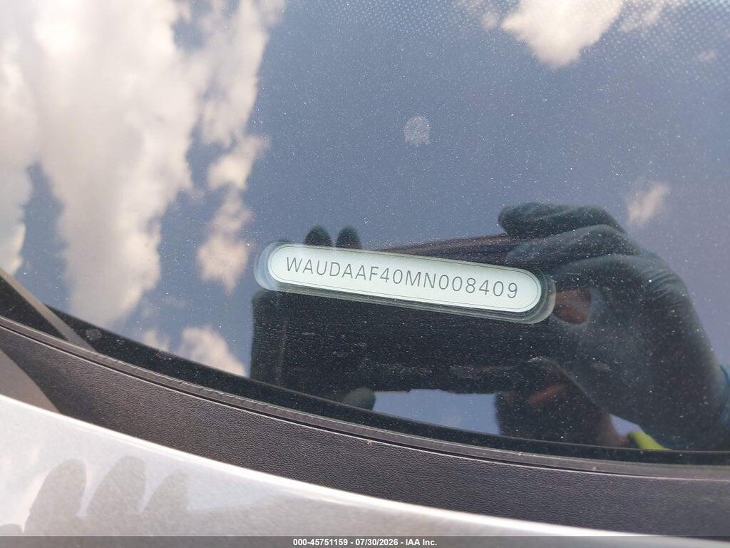 WAUDAAF40MN008409 2021 AUDI A4 photo no. 9