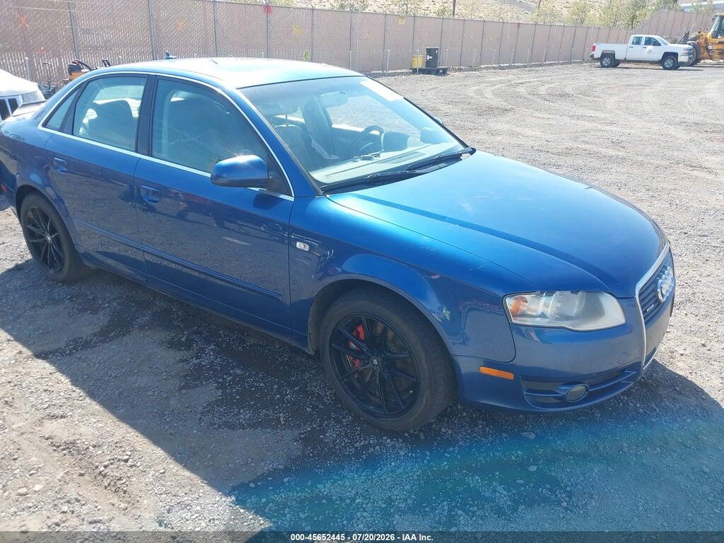 WAUDF78E37A161579 2007 AUDI A4 photo no. 1