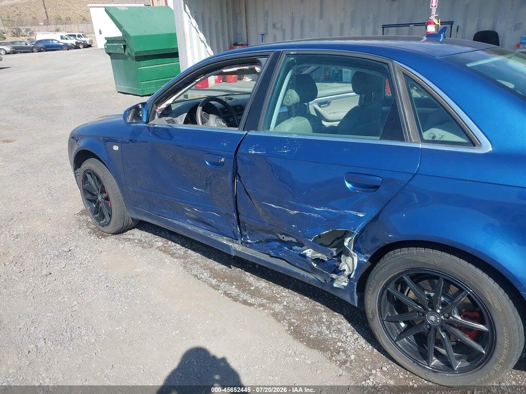 WAUDF78E37A161579 2007 AUDI A4 photo no. 6