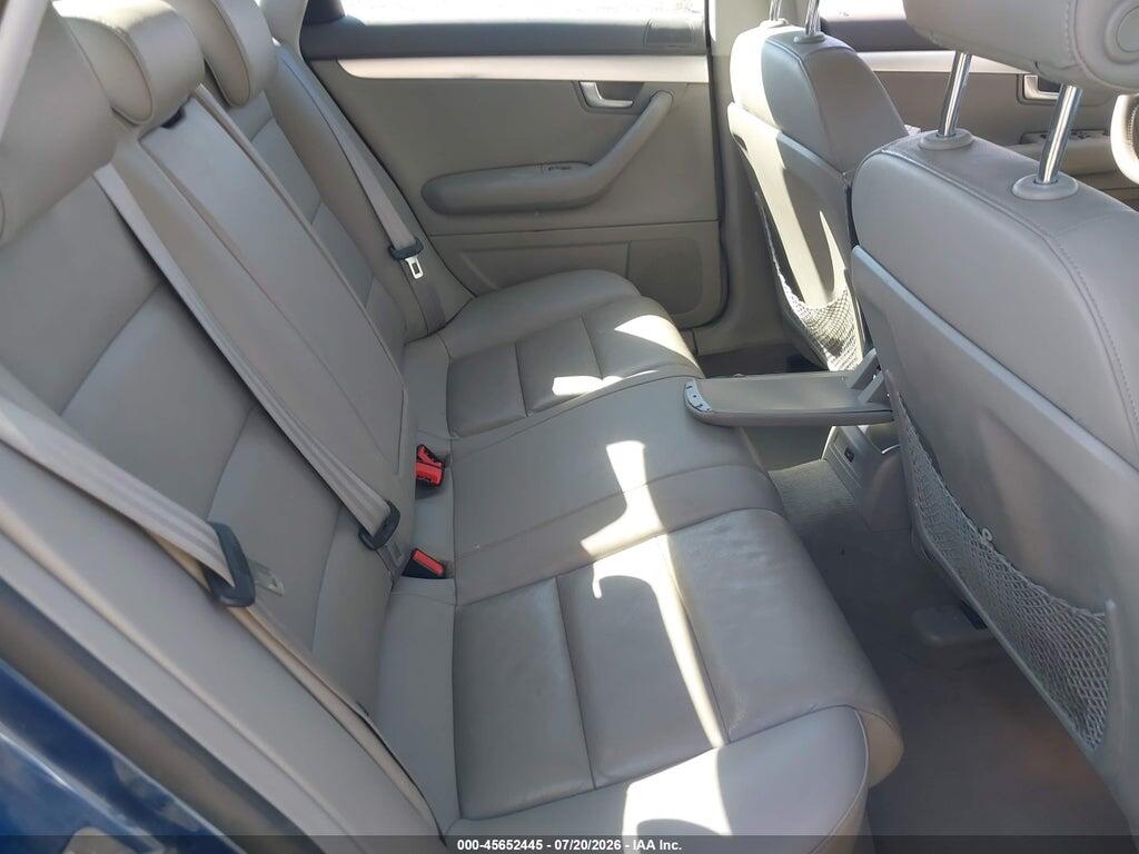 WAUDF78E37A161579 2007 AUDI A4 photo no. 8