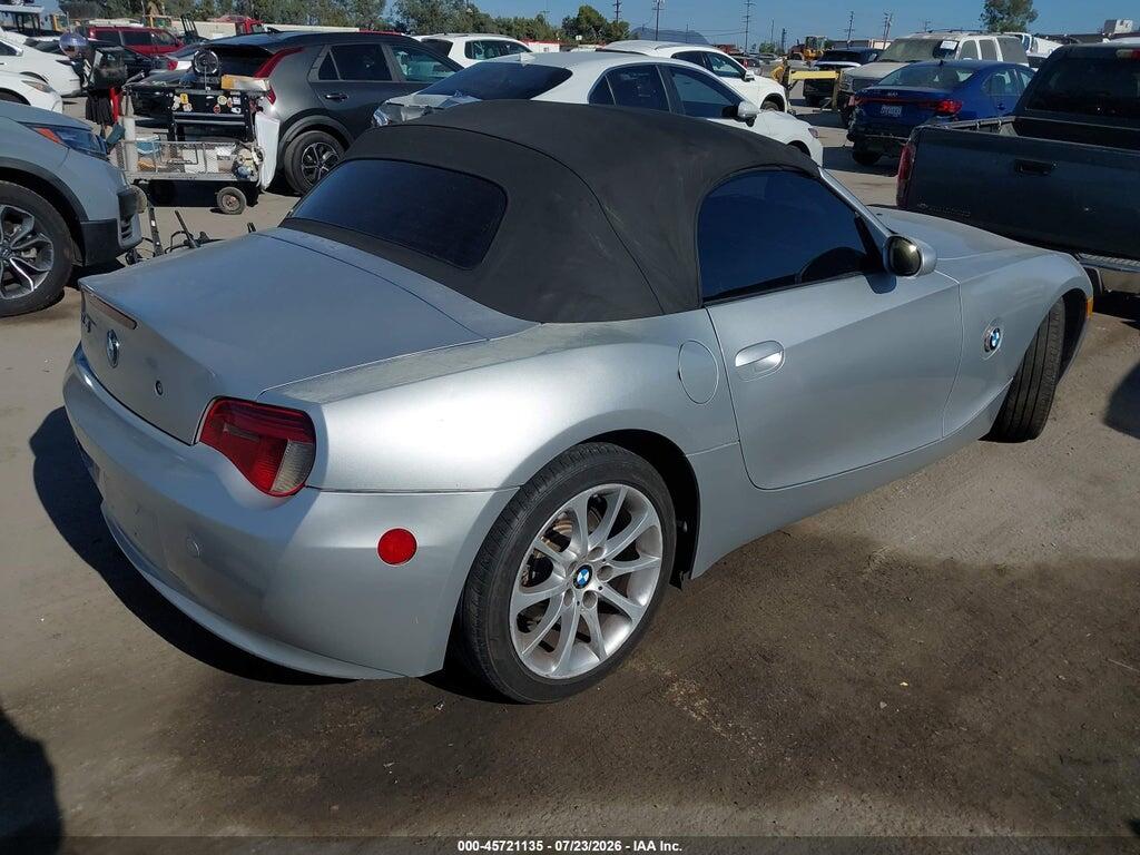 4USBU33517LW70617 2007 BMW Z4 photo no. 4