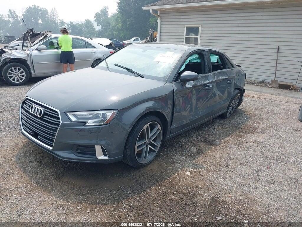WAUB8GFF2J1038375 2018 AUDI A3 photo no. 2