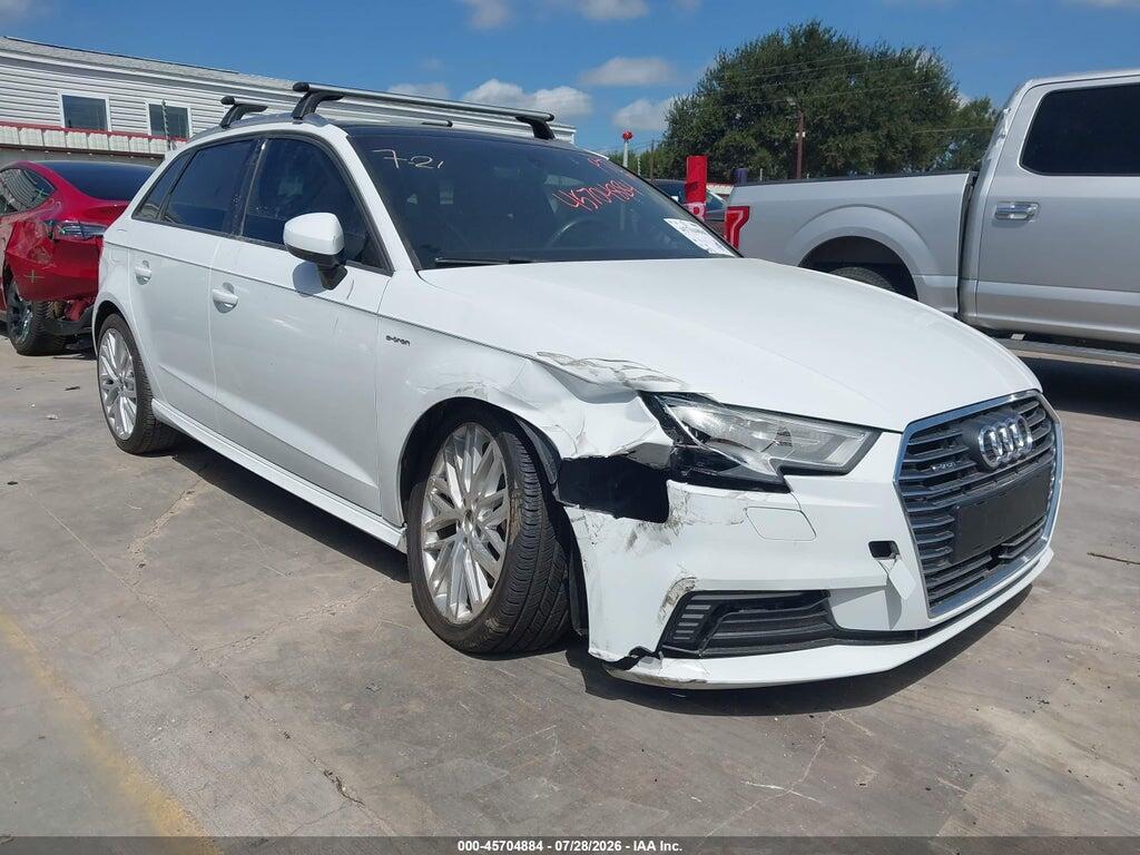 2018 AUDI A3 E-TRON WAUUPBFF6JA063732