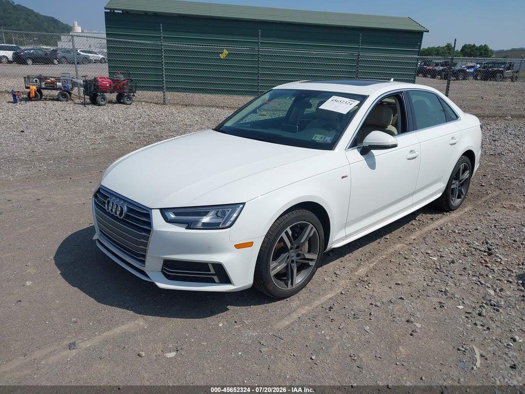 WAUENAF45JA060386 2018 AUDI A4 photo no. 2