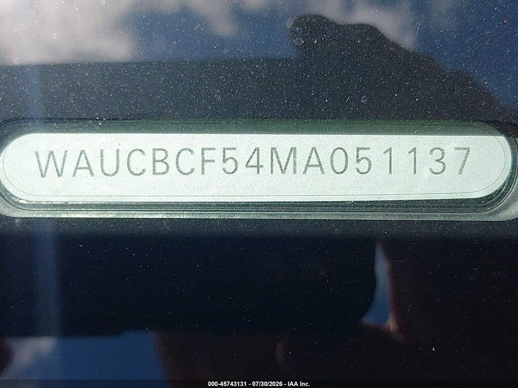 WAUCBCF54MA051137 2021 AUDI A5 SPORTBACK photo no. 9