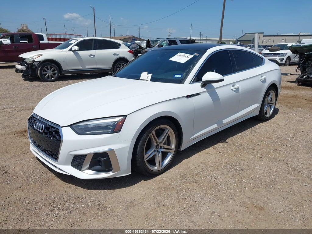 WAUDACF52MA026387 2021 AUDI A5 SPORTBACK photo no. 2