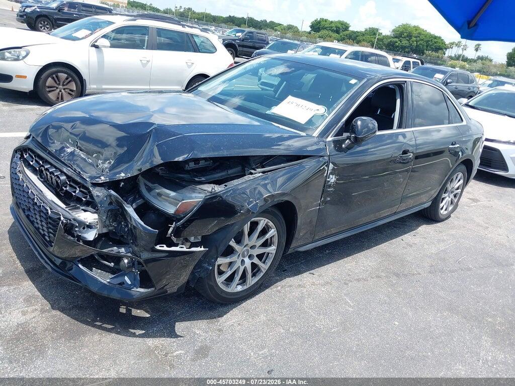 WAUGMAF48LA054323 2020 AUDI A4 photo no. 2