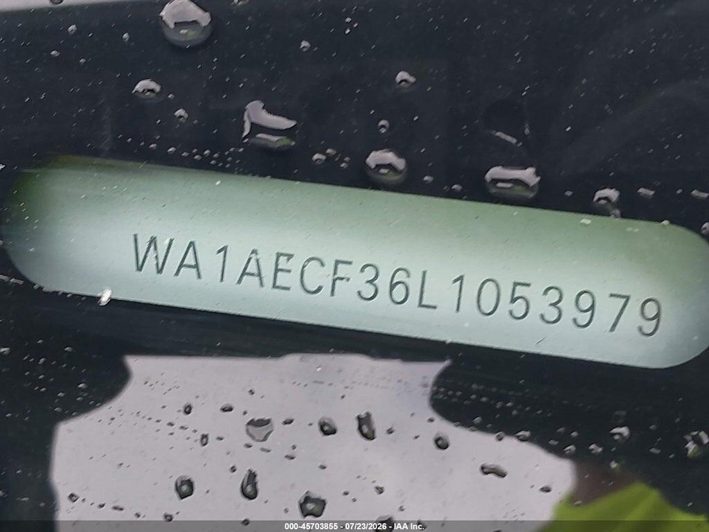 WA1AECF36L1053979 2020 AUDI Q3 photo no. 9