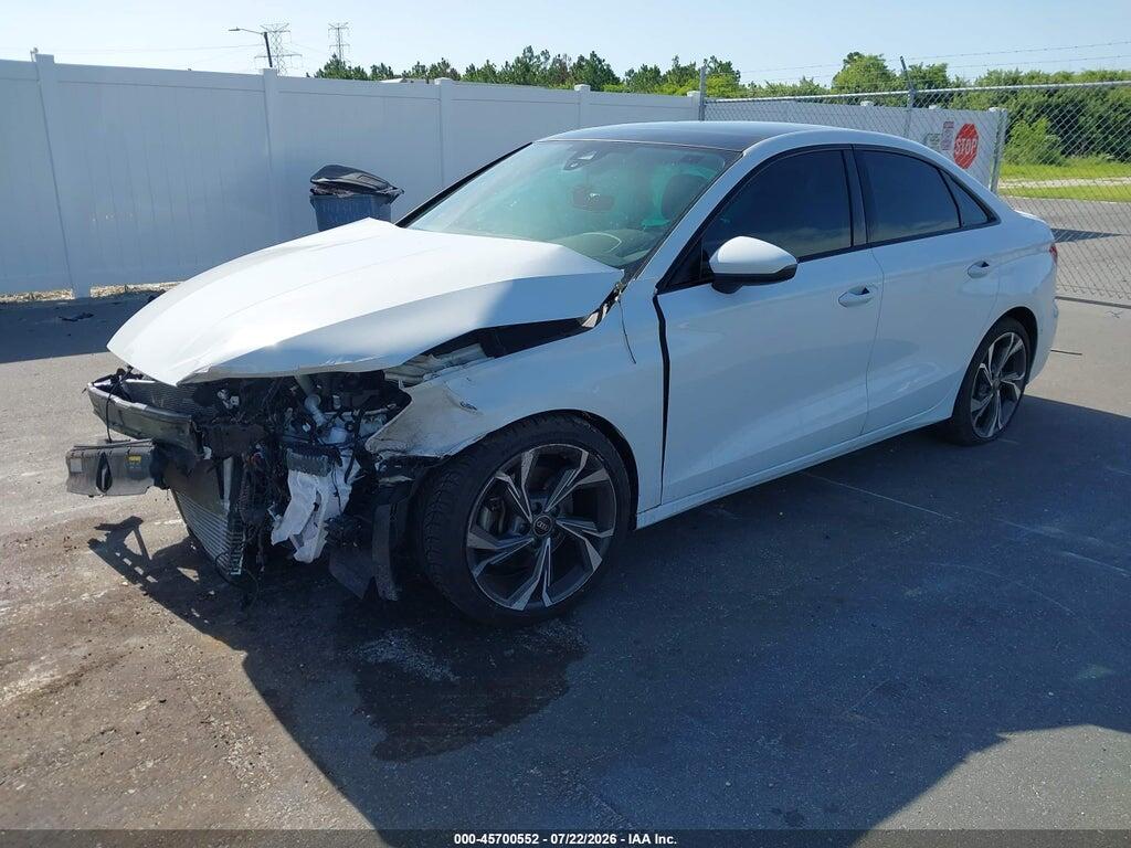 WAUHUDGY4PA076929 2023 AUDI A3 photo no. 2