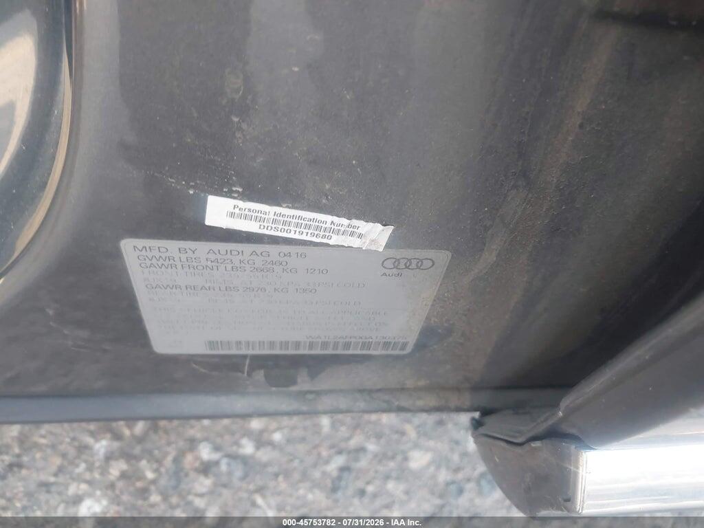 WA1L2AFP0GA130375 2016 AUDI Q5 photo no. 9