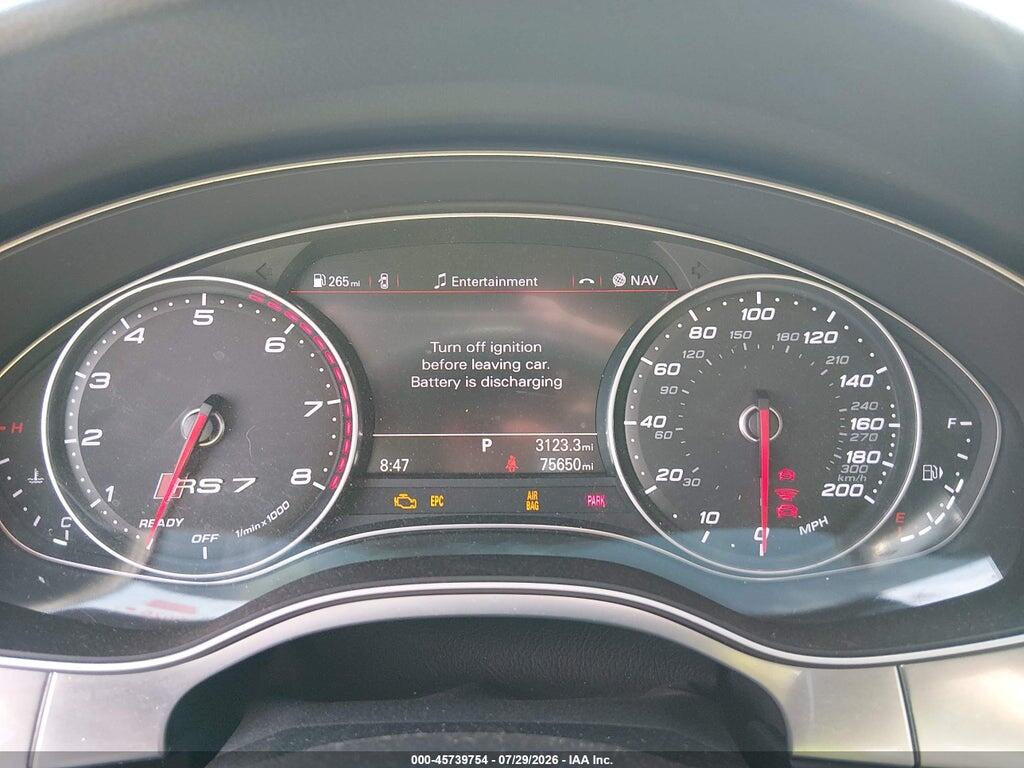 WUAW2AFC1GN903897 2016 AUDI RS 7 photo no. 7